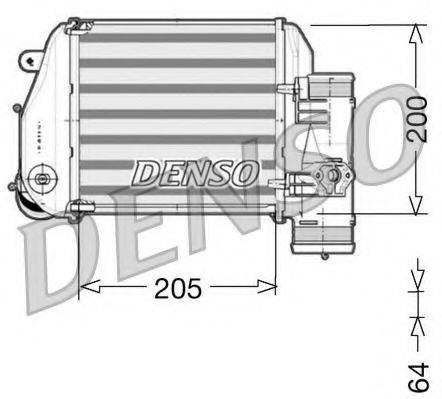 DENSO DIT02024 Інтеркулер