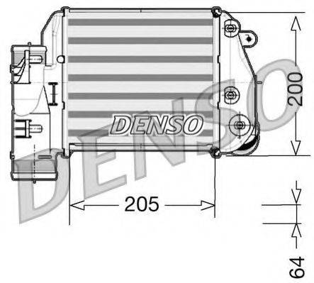 DENSO DIT02025 Інтеркулер