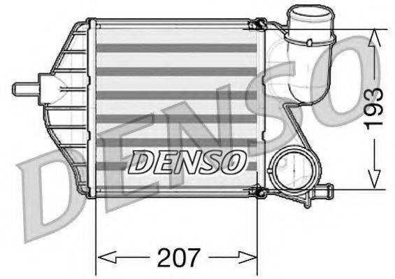 DENSO DIT09102 Інтеркулер