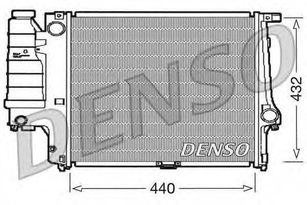 DENSO DRM05037 Радіатор, охолодження двигуна