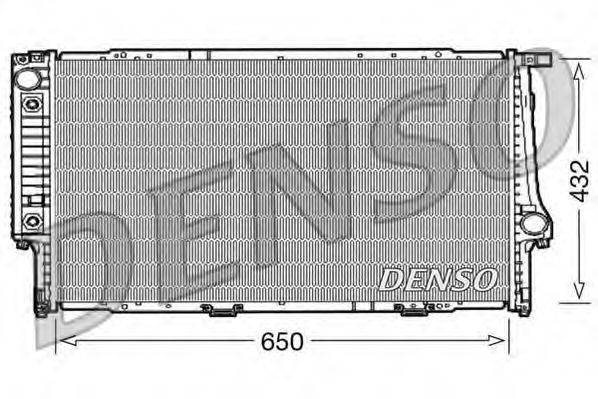 DENSO DRM05062 Радіатор, охолодження двигуна