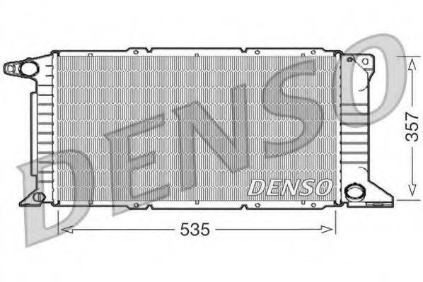 DENSO DRM10101 Радіатор, охолодження двигуна