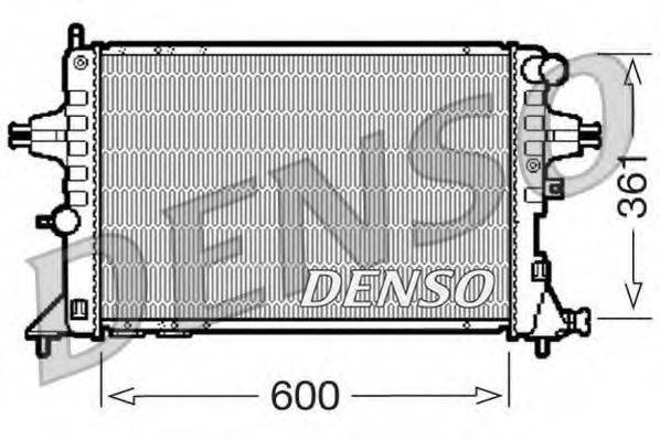 DENSO DRM20084 Радіатор, охолодження двигуна