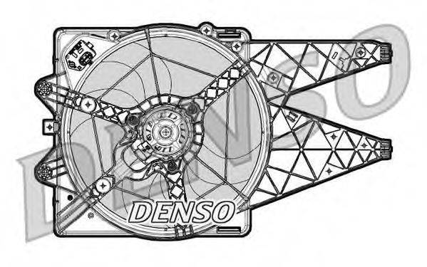DENSO DER09065 Вентилятор, охолодження двигуна