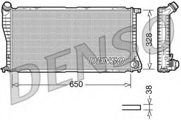 DENSO DRM05002 Радіатор, охолодження двигуна