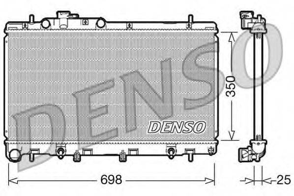 DENSO DRM36011 Радіатор, охолодження двигуна