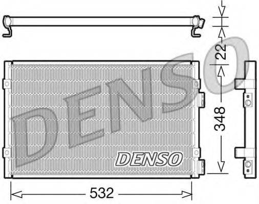 DENSO DCN06002 Конденсатор, кондиціонер