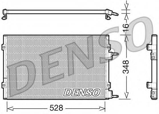 DENSO DCN06003 Конденсатор, кондиціонер