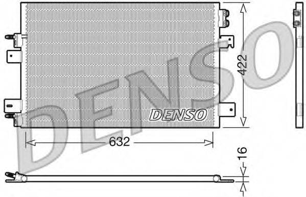 DENSO DCN06007 Конденсатор, кондиціонер