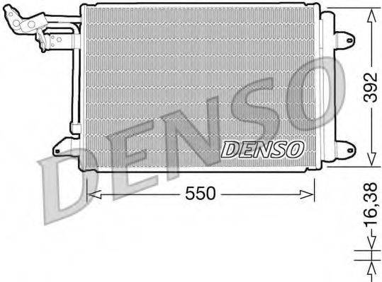 DENSO DCN32002 Конденсатор, кондиціонер