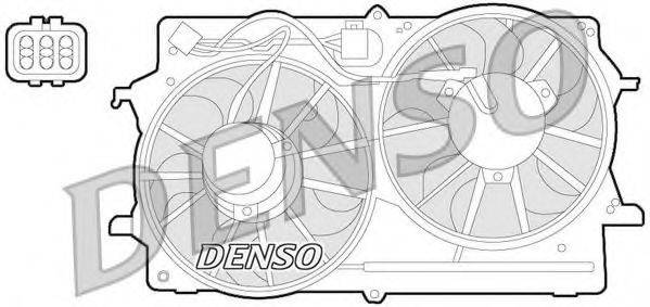 DENSO DER10007 Вентилятор, охолодження двигуна