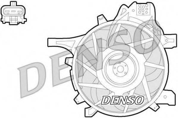 DENSO DER20012 Вентилятор, охолодження двигуна