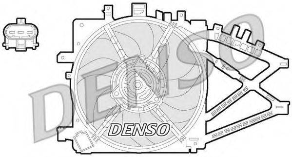 DENSO DER20014 Вентилятор, охолодження двигуна