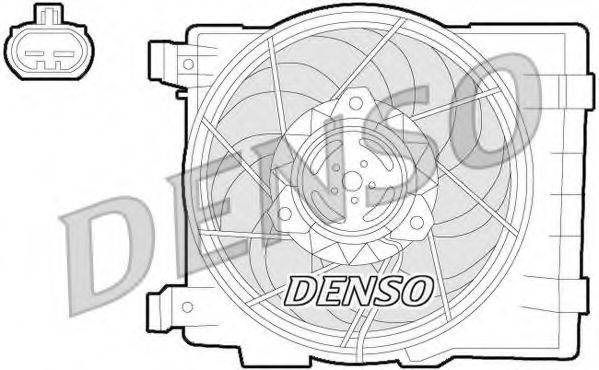 DENSO DER20015 Вентилятор, охолодження двигуна