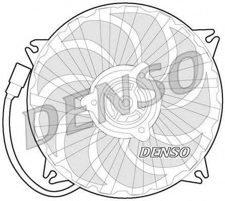 DENSO DER21017 Вентилятор, охолодження двигуна