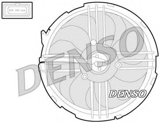 DENSO DER32009 Вентилятор, охолодження двигуна