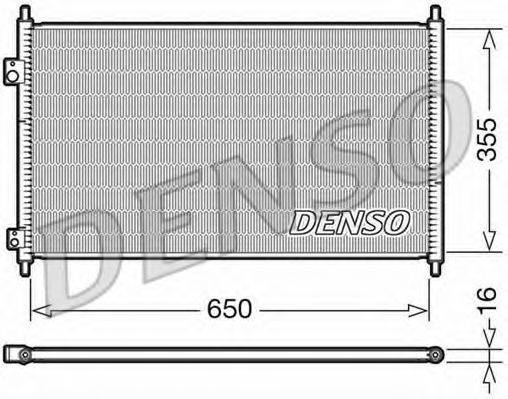 DENSO DCN40018 Конденсатор, кондиціонер