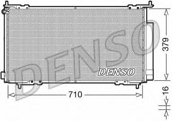 DENSO DCN40015 Конденсатор, кондиціонер