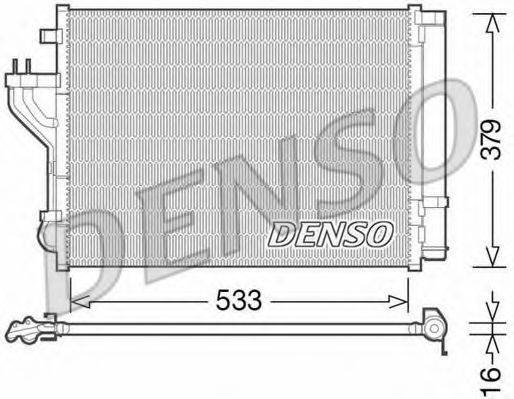DENSO DCN41004 Конденсатор, кондиціонер