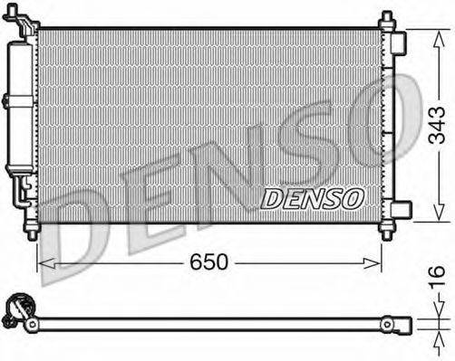 DENSO DCN46020 Конденсатор, кондиціонер