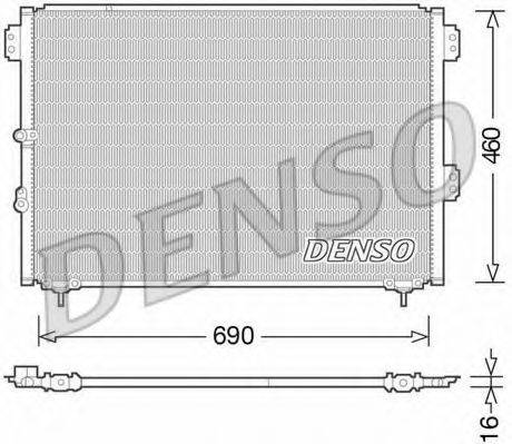 DENSO DCN50033 Конденсатор, кондиціонер