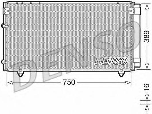 DENSO DCN50042 Конденсатор, кондиціонер