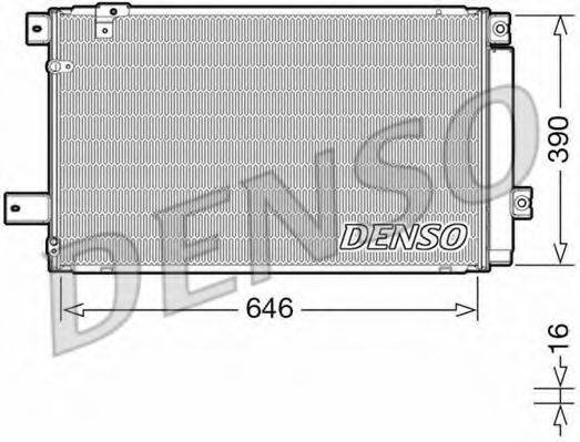DENSO DCN50049 Конденсатор, кондиціонер