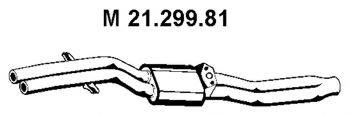 EBERSPACHER 2129981 Середній глушник вихлопних газів