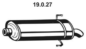 EBERSPACHER 19027 Глушник вихлопних газів кінцевий