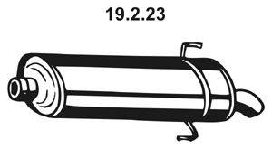 EBERSPACHER 19223 Глушник вихлопних газів кінцевий