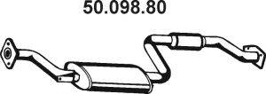 EBERSPACHER 5009880 Середній глушник вихлопних газів