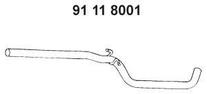 EBERSPACHER 91118001 Труба вихлопного газу