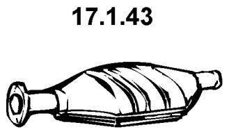 EBERSPACHER 17143 Каталізатор