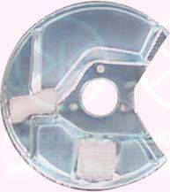 KLOKKERHOLM 2519377 Відбивач, диск гальмівного механізму