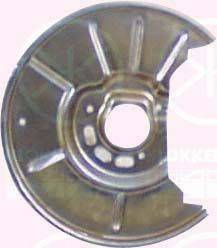 KLOKKERHOLM 0056377 Відбивач, диск гальмівного механізму