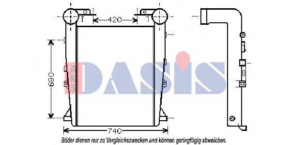 Інтеркулер AKS DASIS 397011N Інтеркулер AKS DASIS 397011N
