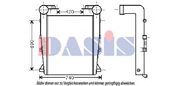 Інтеркулер AKS DASIS 397016N Інтеркулер AKS DASIS 397016N