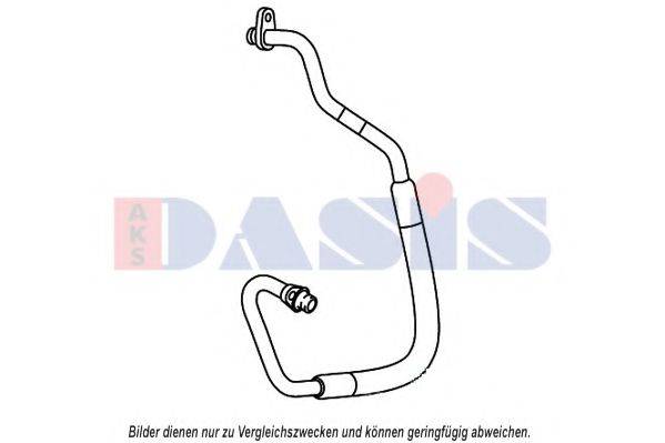 AKS DASIS 885897N Трубопровід високого тиску, кондиціонер