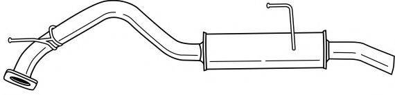 Глушник вихлопних газів кінцевий AKS DASIS SG41623 Глушник вихлопних газів кінцевий AKS DASIS SG41623