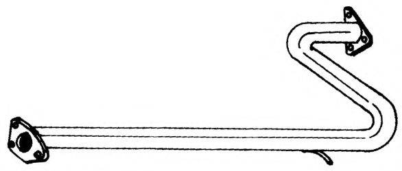 Труба вихлопного газу AKS DASIS SG23500 Труба вихлопного газу AKS DASIS SG23500