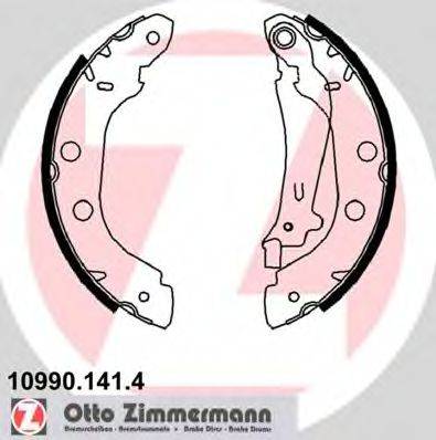 ZIMMERMANN 109901414 Комплект гальмівних колодок