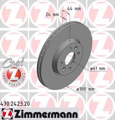 ZIMMERMANN 470242320 гальмівний диск