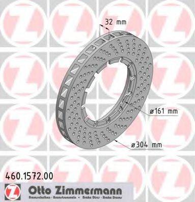 ZIMMERMANN 460157200 гальмівний диск
