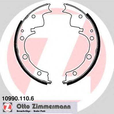 ZIMMERMANN 109901106 Комплект гальмівних колодок