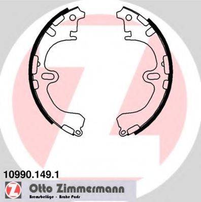 ZIMMERMANN 109901491 Комплект гальмівних колодок