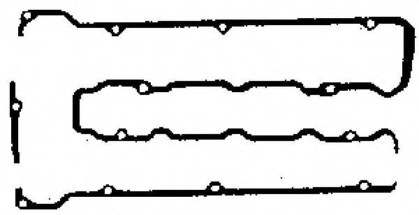 GLASER X0697301 Прокладка, кришка головки циліндра