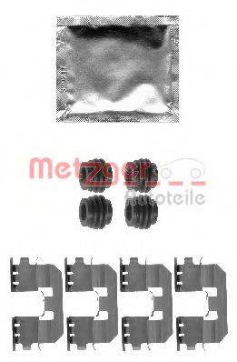 METZGER 1091810 Комплектуючі, колодки дискового гальма