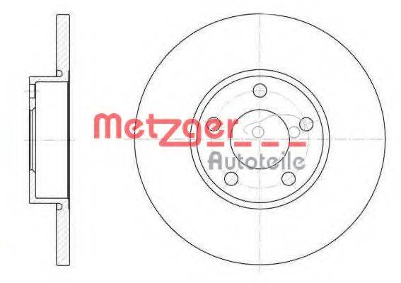 METZGER 632700 гальмівний диск