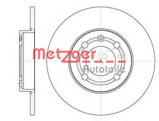 METZGER 641800 гальмівний диск