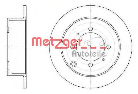 METZGER 683800 гальмівний диск